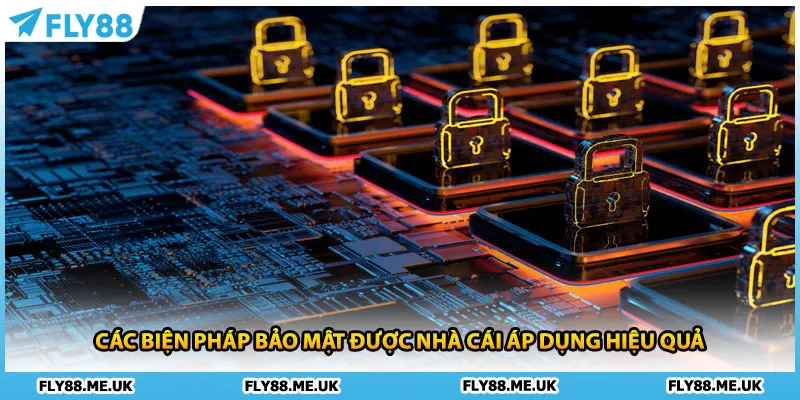 Các biện pháp bảo mật được nhà cái áp dụng hiệu quả