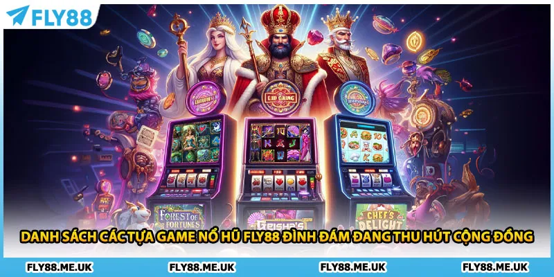Danh sách các tựa game nổ hũ FLY88 đình đám đang thu hút cộng đồng