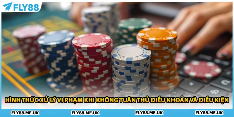 Hình thức xử lý vi phạm khi không tuân thủ điều khoản và điều kiện 