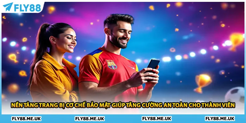 Nền tảng trang bị cơ chế bảo mật giúp tăng cường an toàn cho thành viên