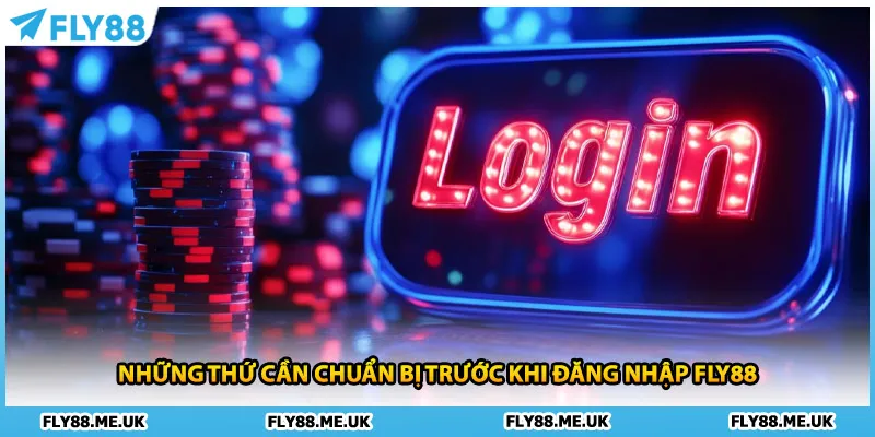 Những thứ cần chuẩn bị trước khi đăng nhập FLY88