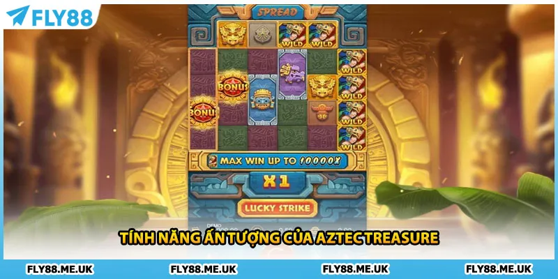 Tính năng ấn tượng của Aztec Treasure